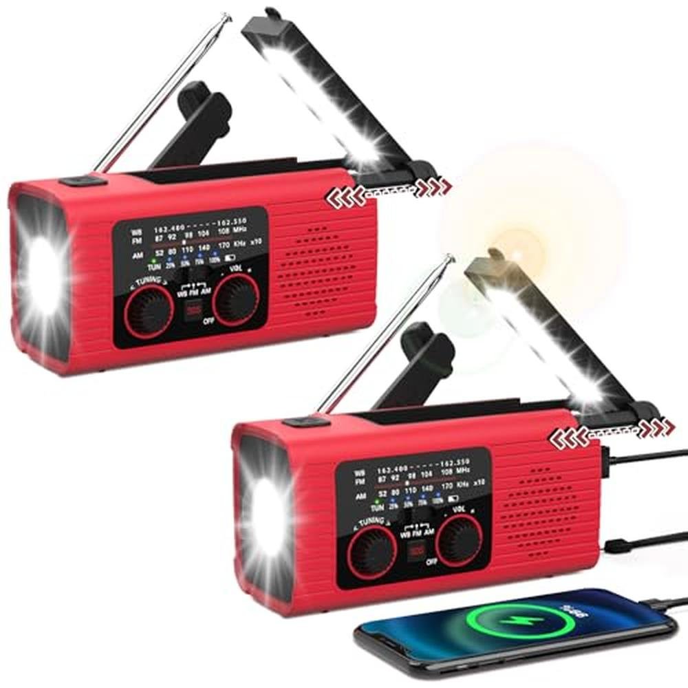 Radio Nitigo: NITIGO Emergency Weather Radio NOAA AM FM WB – Front View