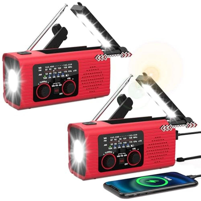 Radio Nitigo: NITIGO Emergency Weather Radio NOAA AM FM WB – Front View