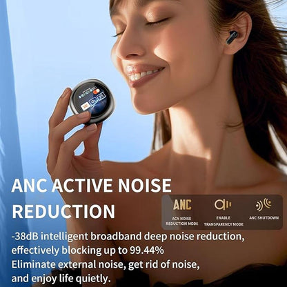 Wireless Earbuds: Touch Screen Bluetooth 5.4 Ear Buds – In Use