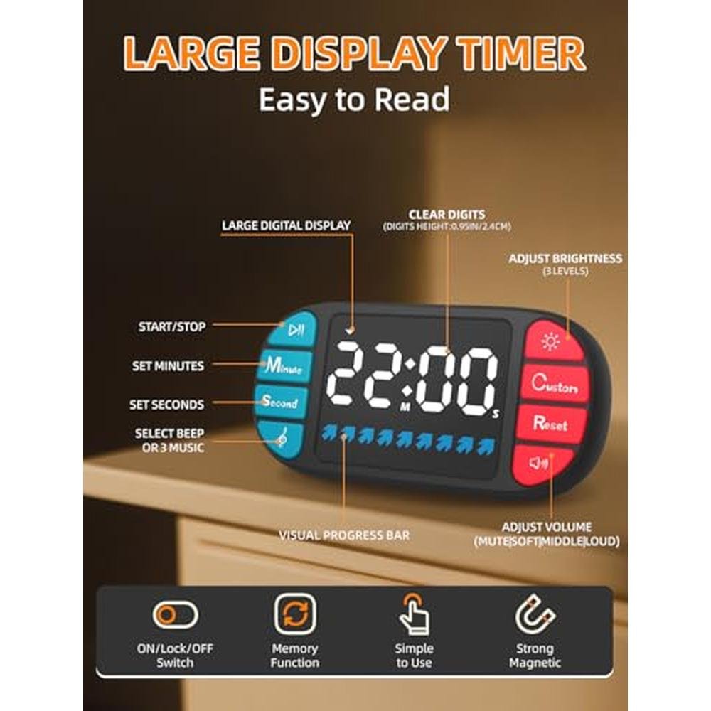 Unlock Precision Cooking with DOOMAY Digital Kitchen Visual – Side View