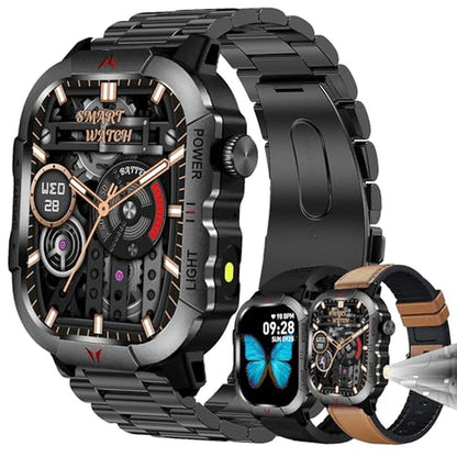 Smartwatch AMOLED: 2.01 AMOLED Smart Watch for Men – Front View
