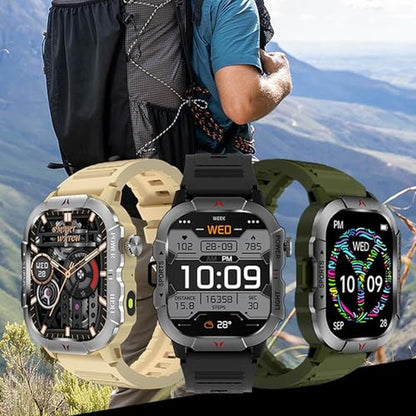 Smartwatch AMOLED: 2.01 AMOLED Smart Watch for Men – Close-up Detail