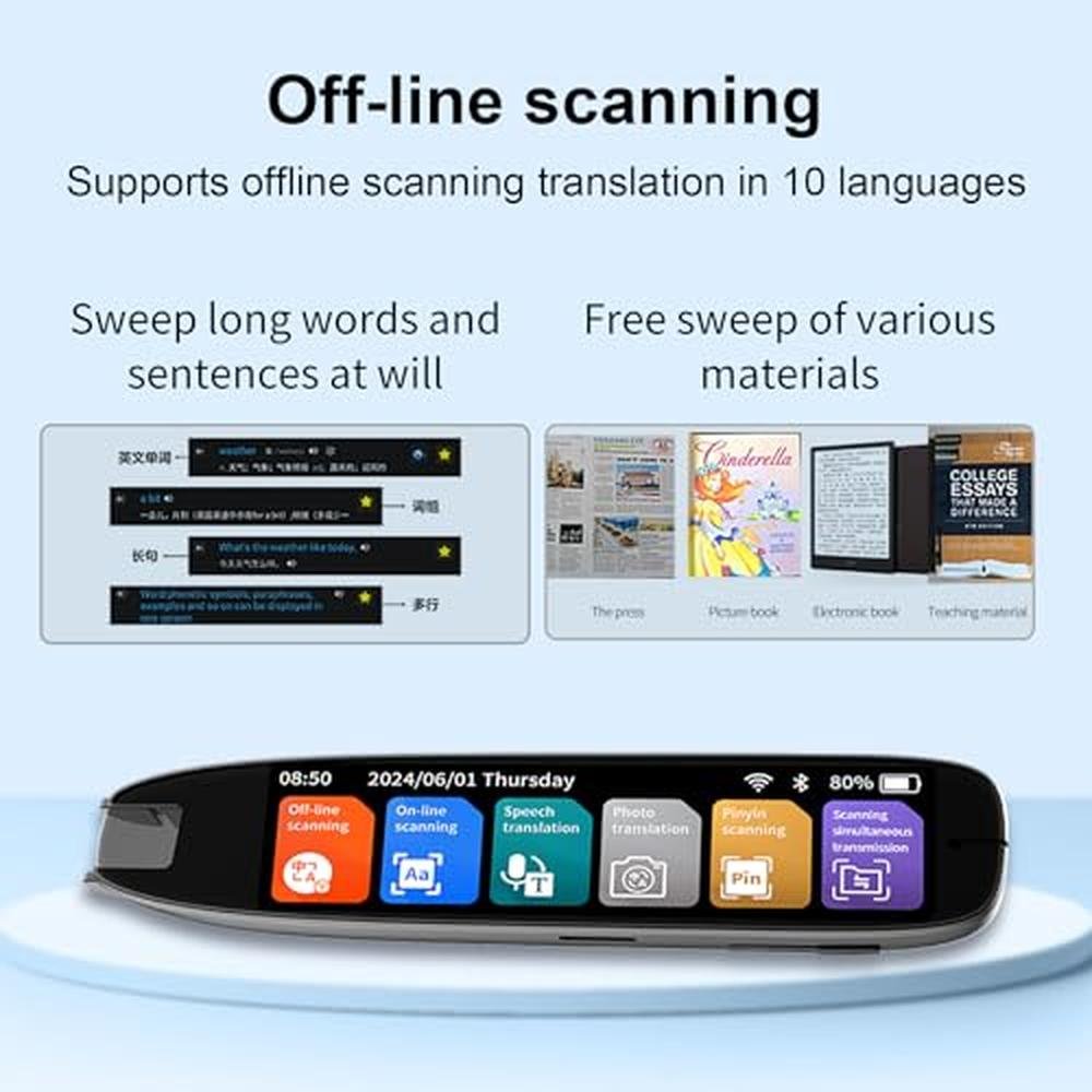 Pen Translation: Premium Translation Pen 142 Language – In Use