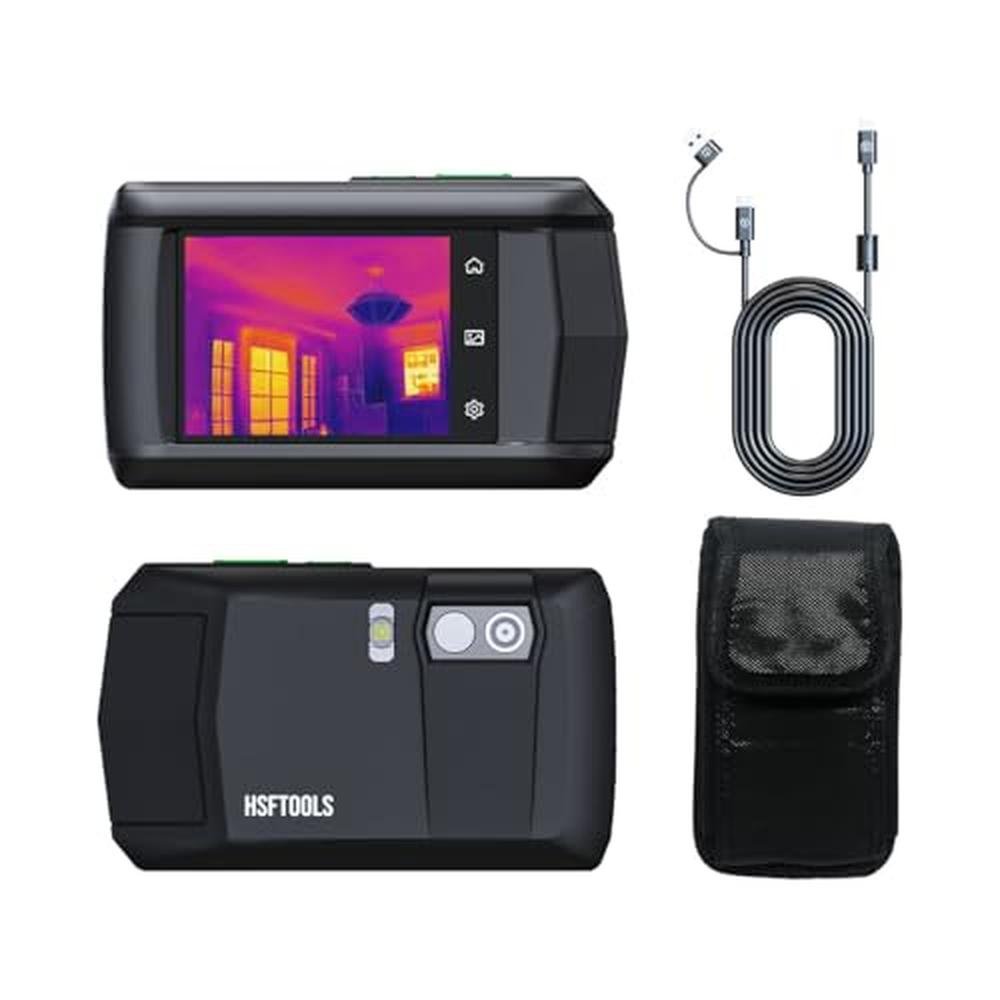 HSFTOOLS P2W 640x480 Super Resolution Thermal Camera with – Front View