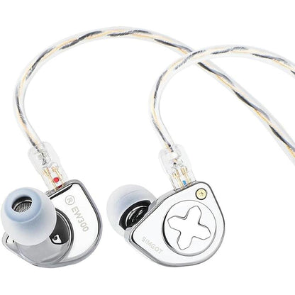 Linsoul SIMGOT EW300 1DD+1Planar+1PZT Hybrid Driver in Ear – Front View
