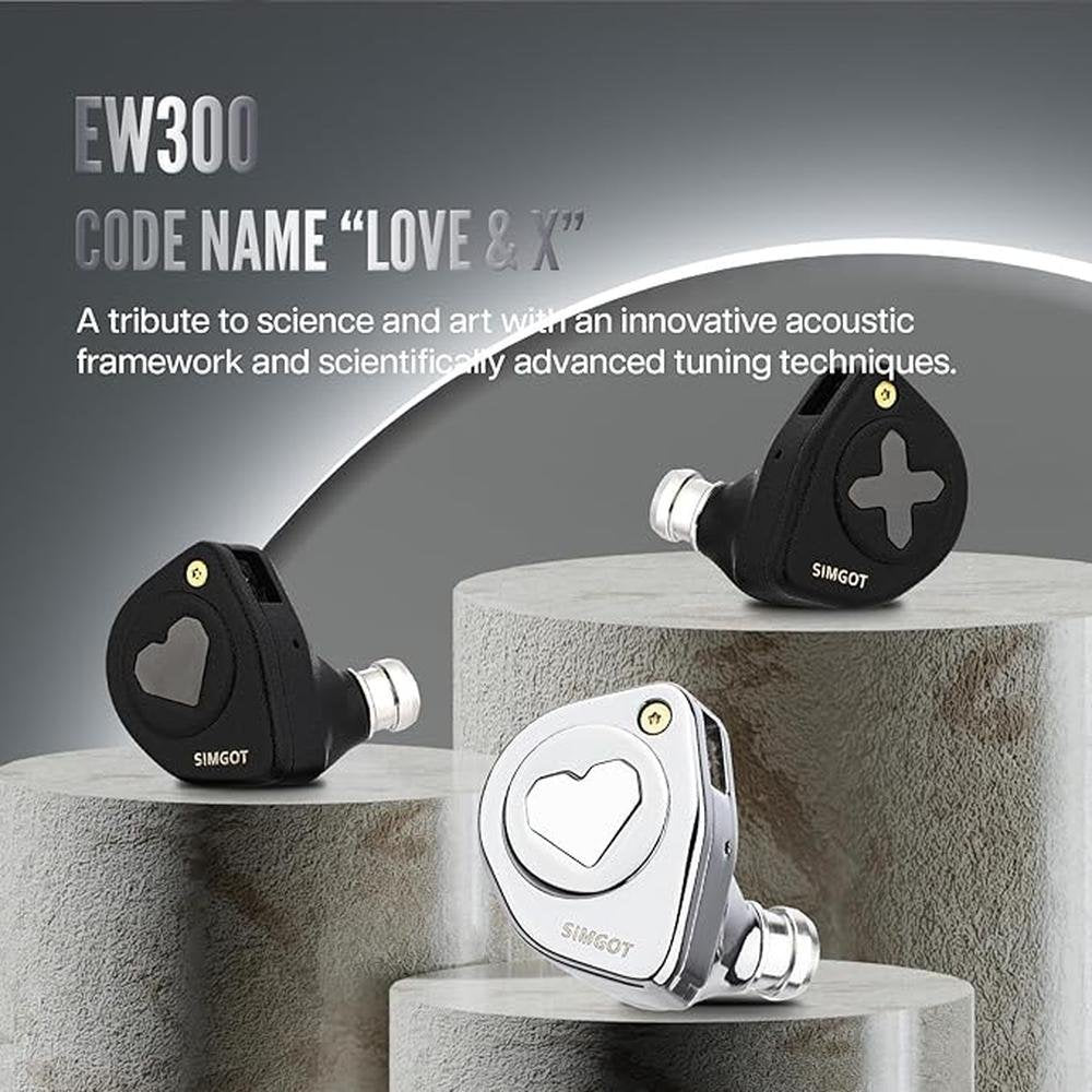 Linsoul SIMGOT EW300 1DD+1Planar+1PZT Hybrid Driver in Ear – In Use