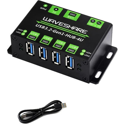 4-Ch USB 3.2 Gen1 HUB for Windows – Front View