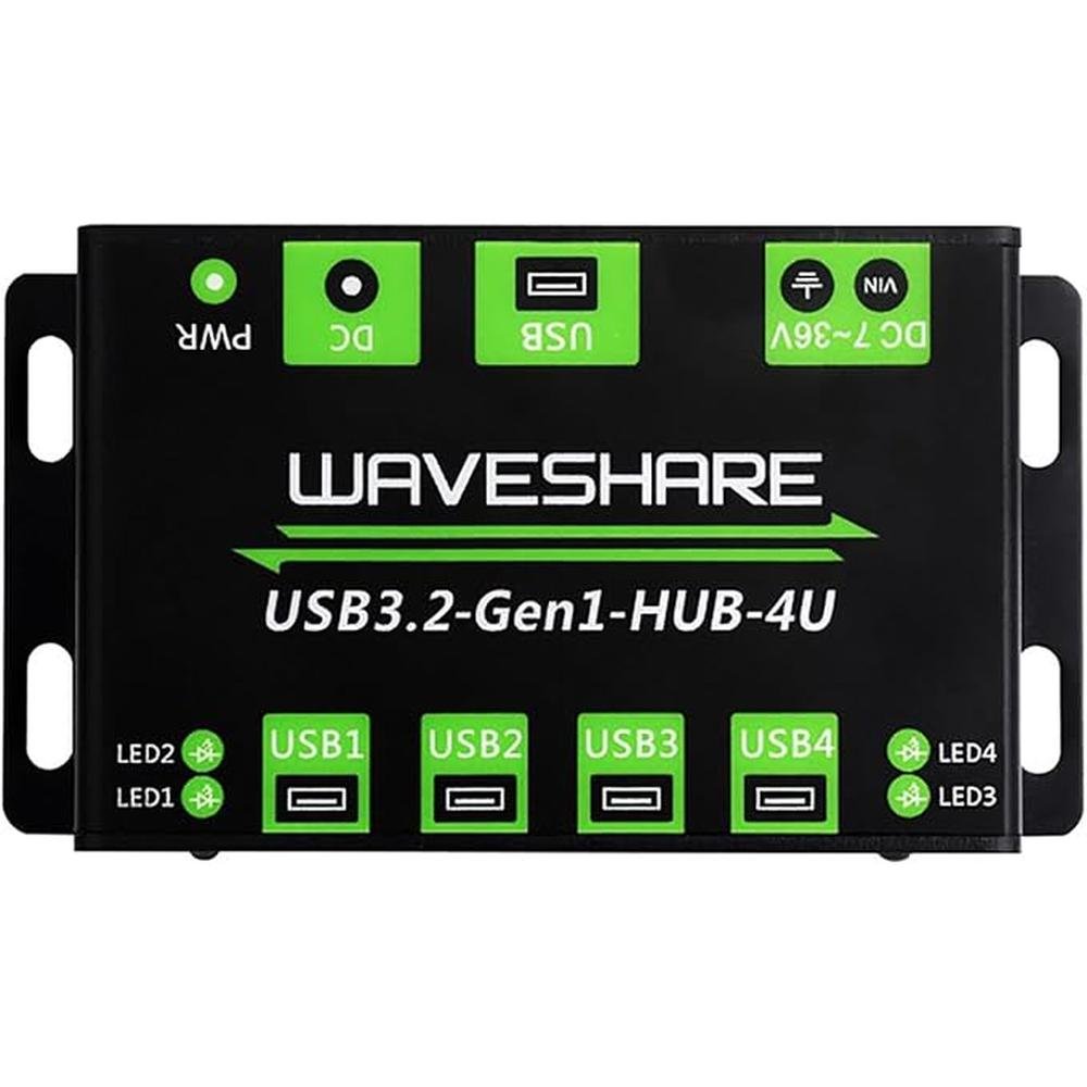 4-Ch USB 3.2 Gen1 HUB for Windows – Close-up Detail