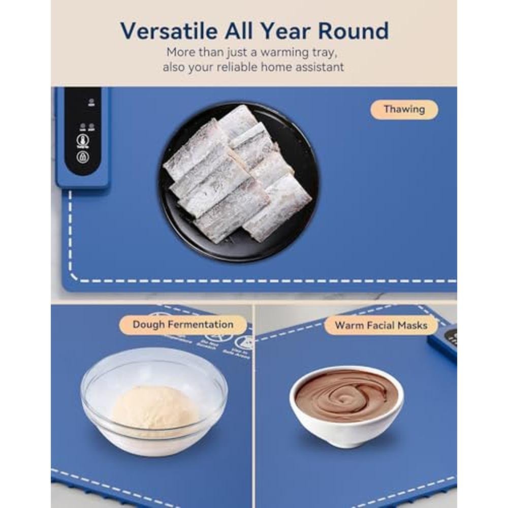Electric Food Warmer: Premium Silicone Nano-Material – Packaging