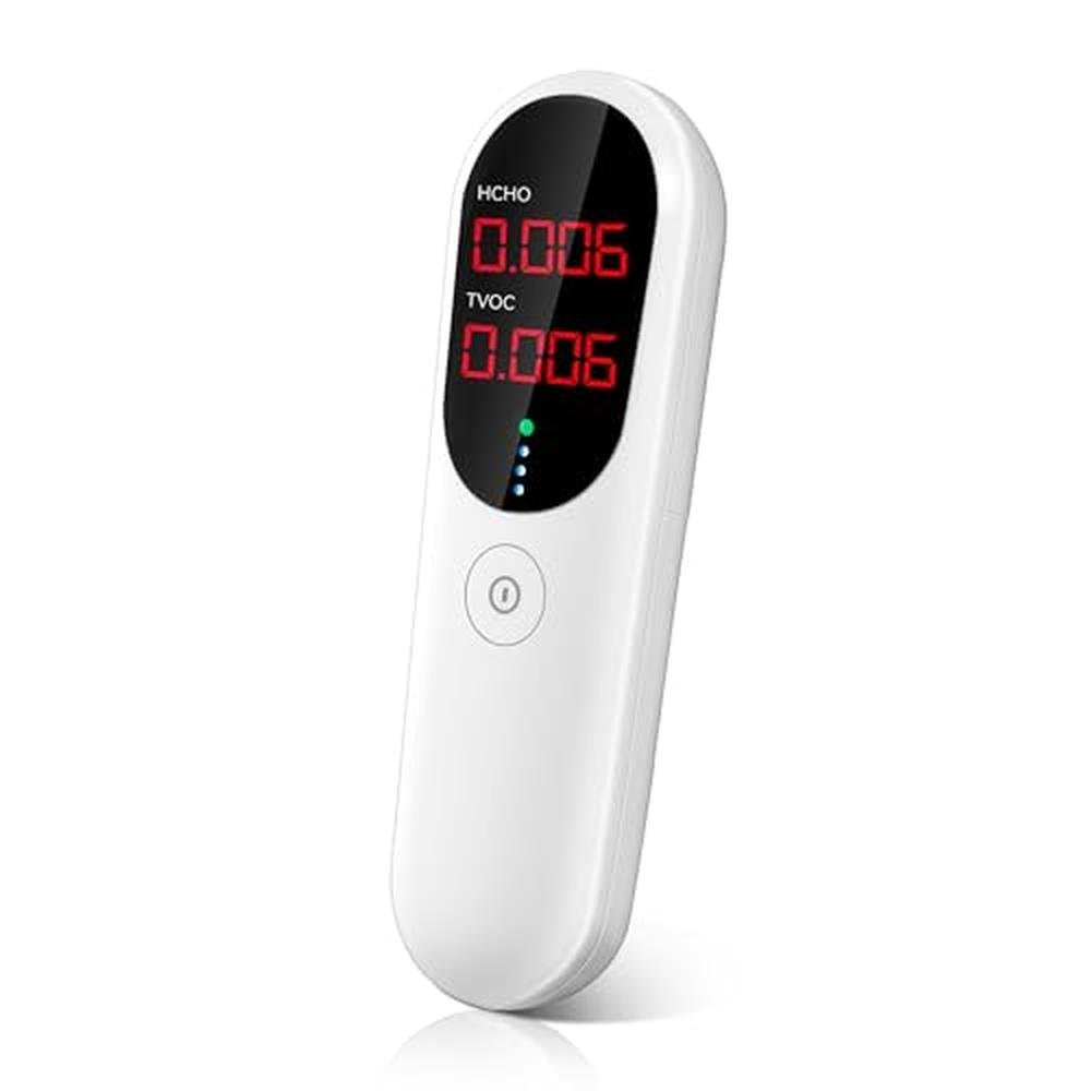 Air Quality Monitor: Indoor Formaldehyde Detector – Front View