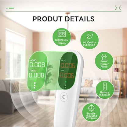 Air Quality Monitor: Indoor Formaldehyde Detector – In Use