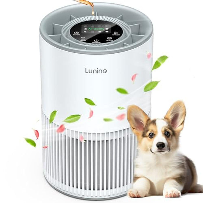 Air Purifiers for Home: LUNINO H13 True HEPA Air Purifier – Front View