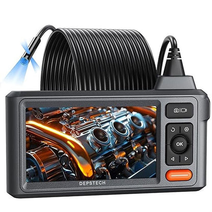 Camera Depstech: DEPSTECH 50ft Sewer Camera 1080P HD Triple – Front View