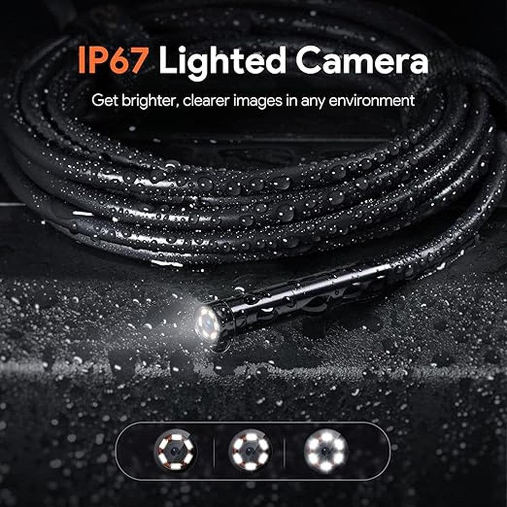Camera Depstech: DEPSTECH 50ft Sewer Camera 1080P HD Triple – Close-up Detail