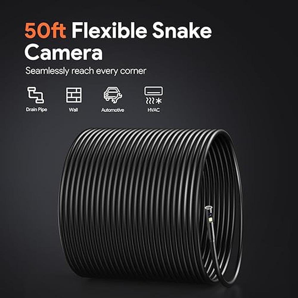 Camera Depstech: DEPSTECH 50ft Sewer Camera 1080P HD Triple – In Use