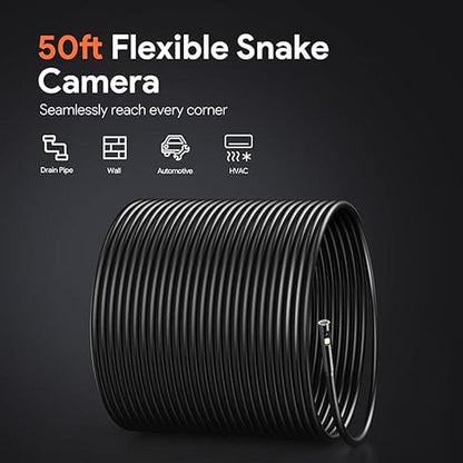 Camera Depstech: DEPSTECH 50ft Sewer Camera 1080P HD Triple – In Use