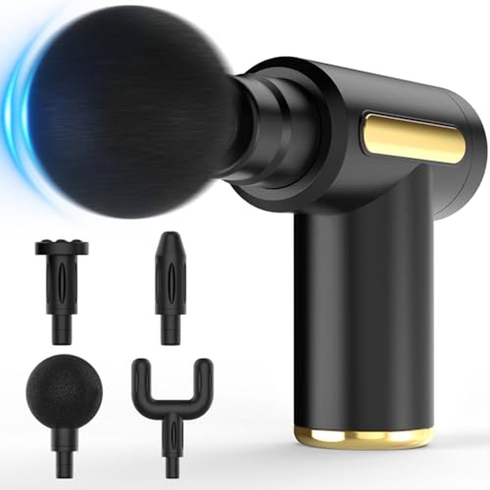 Massage Gun: Brantefa Deep Tissue Percussion Handheld – Front View