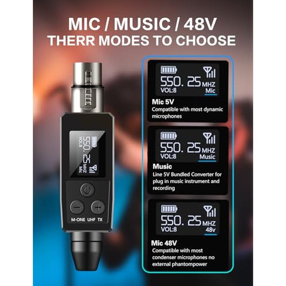 EBJ Wireless Microphone System – Close-up Detail