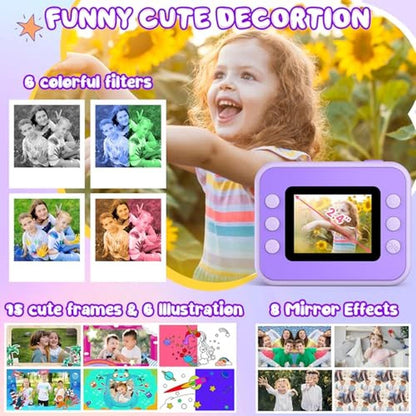 Instant Print Cameras for Kids – In Use