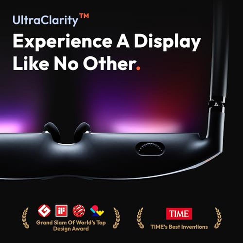 Viture Glasses: VITURE Pro XR/AR Glasses 135 120Hz 1000Nits – Close-up Detail
