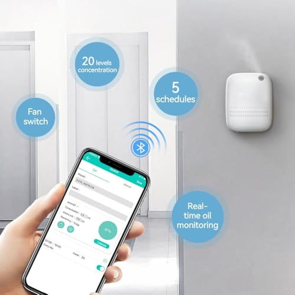 Air Home Purification: BAIESHIJI Upgraded Scent Air Machine – Close-up Detail