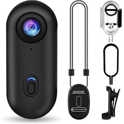 Camera Thumb: i3 4K Thumb Action Camera Tiny Size Mount – Front View