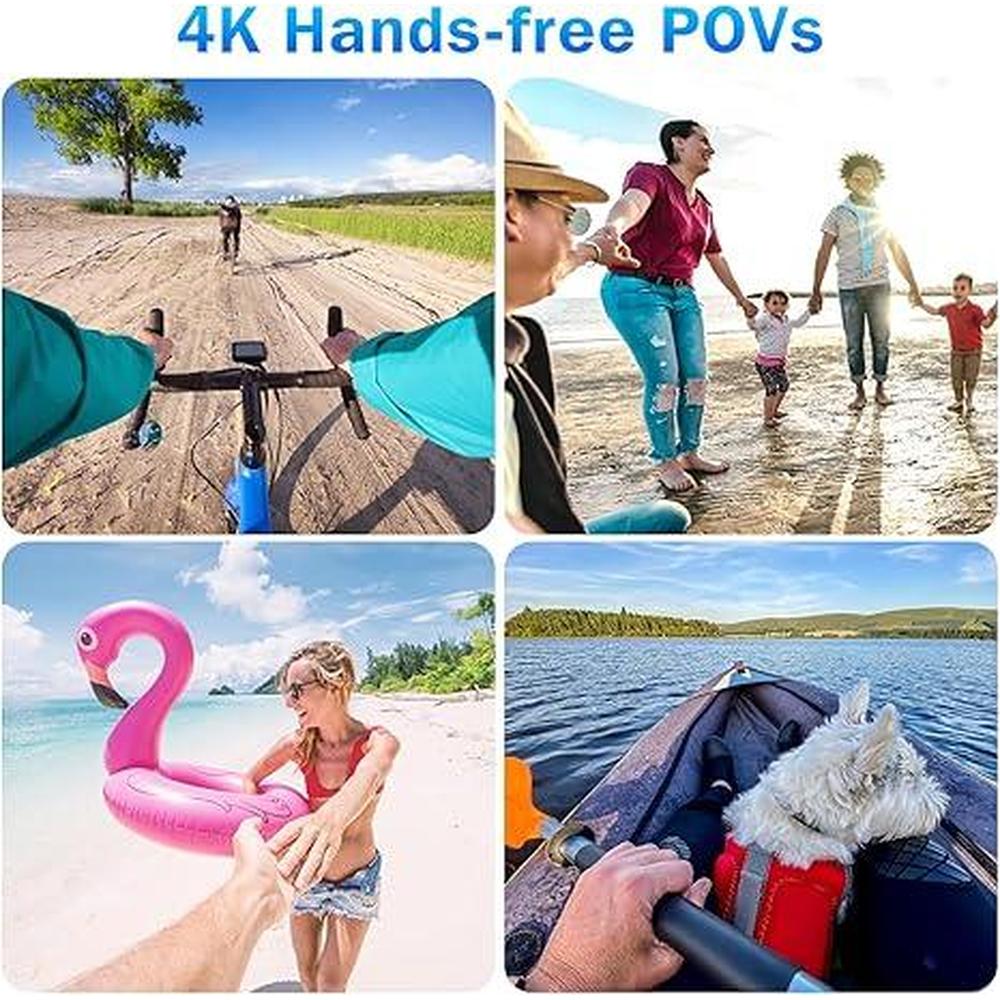 Camera Thumb: i3 4K Thumb Action Camera Tiny Size Mount – In Use