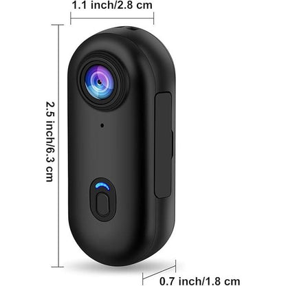 Camera Thumb: i3 4K Thumb Action Camera Tiny Size Mount – Side View