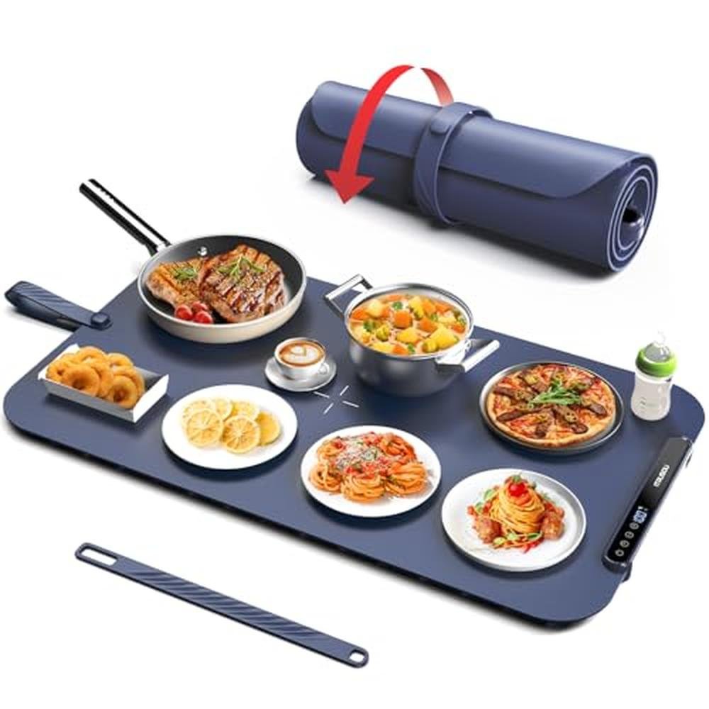 Food Warming Mat: iTRUSOU 27.5x16 Electric Warming Tray – Front View