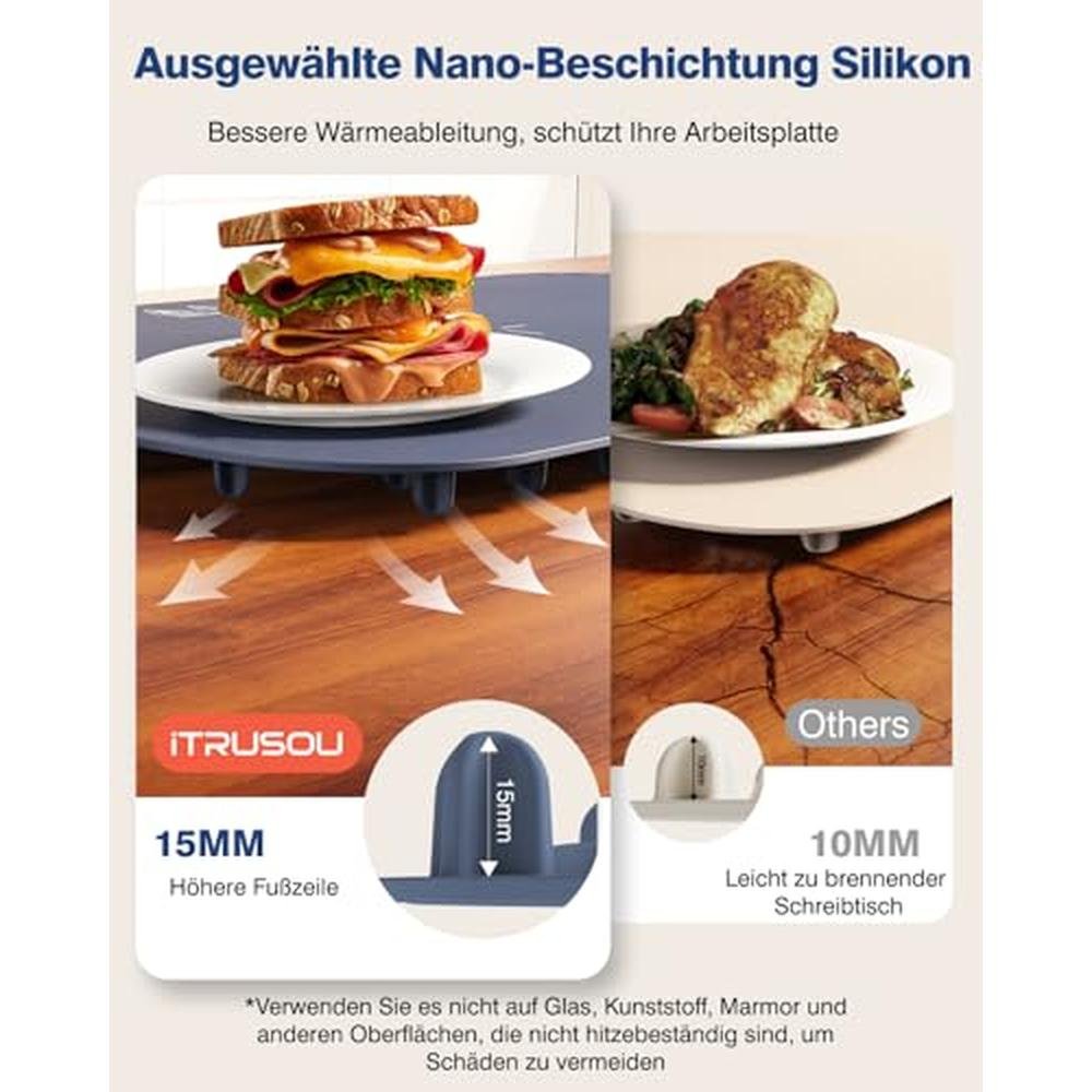 Food Warming Mat: iTRUSOU 27.5x16 Electric Warming Tray – Packaging
