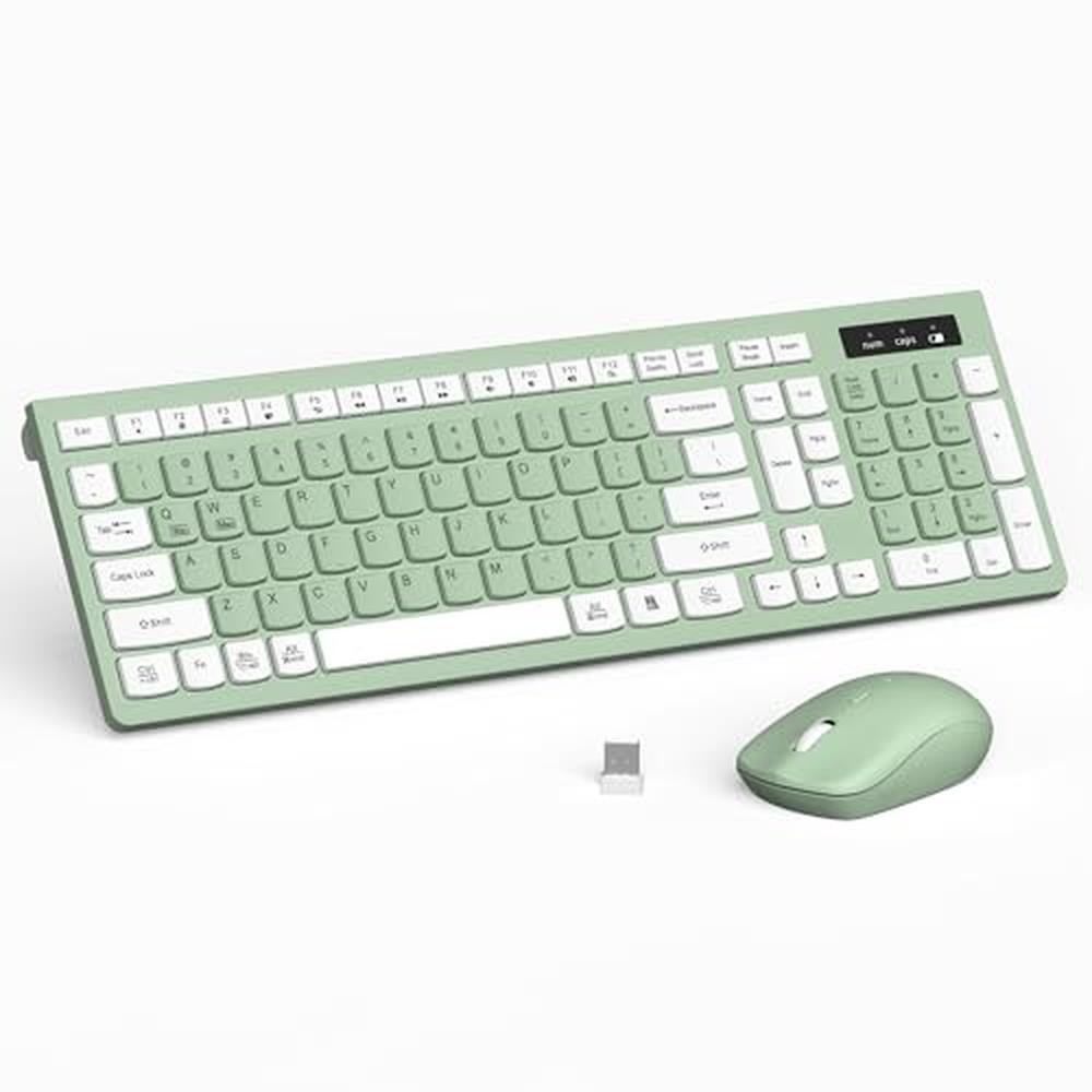 Wireless Keyboard Mouse Combo – Front View