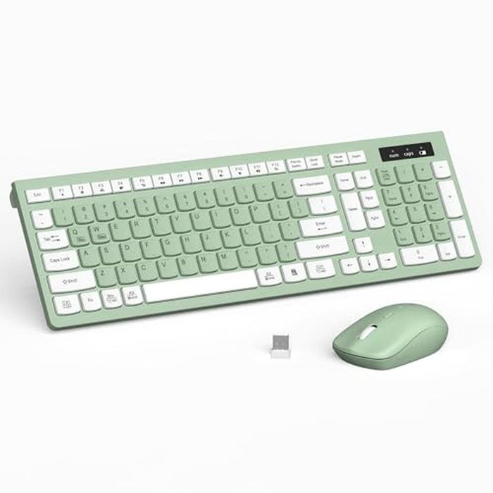 Wireless Keyboard Mouse Combo – Front View