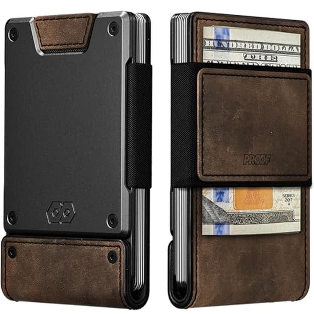 PROOF Wallet: Slim Minimalist Wallets for Men – Front View