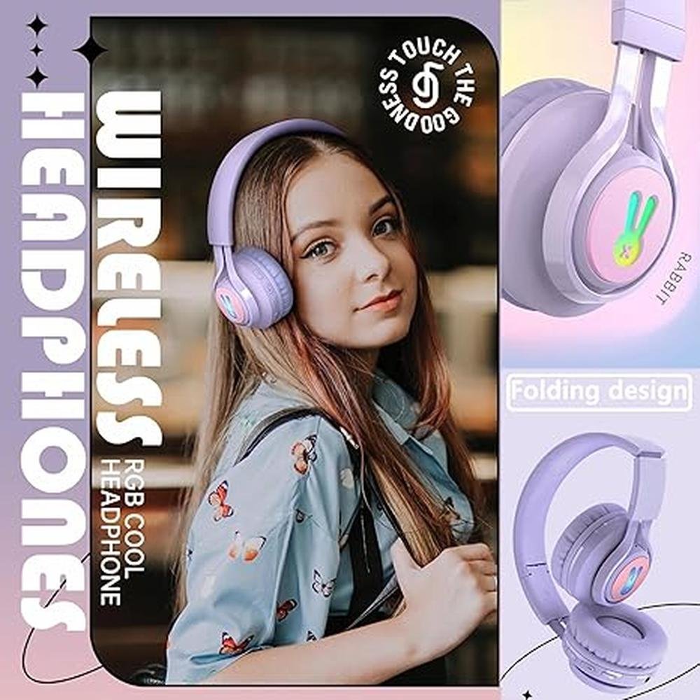 Kids Headphones: ZKUROZOXY Premium Wireless Headphones with – Packaging