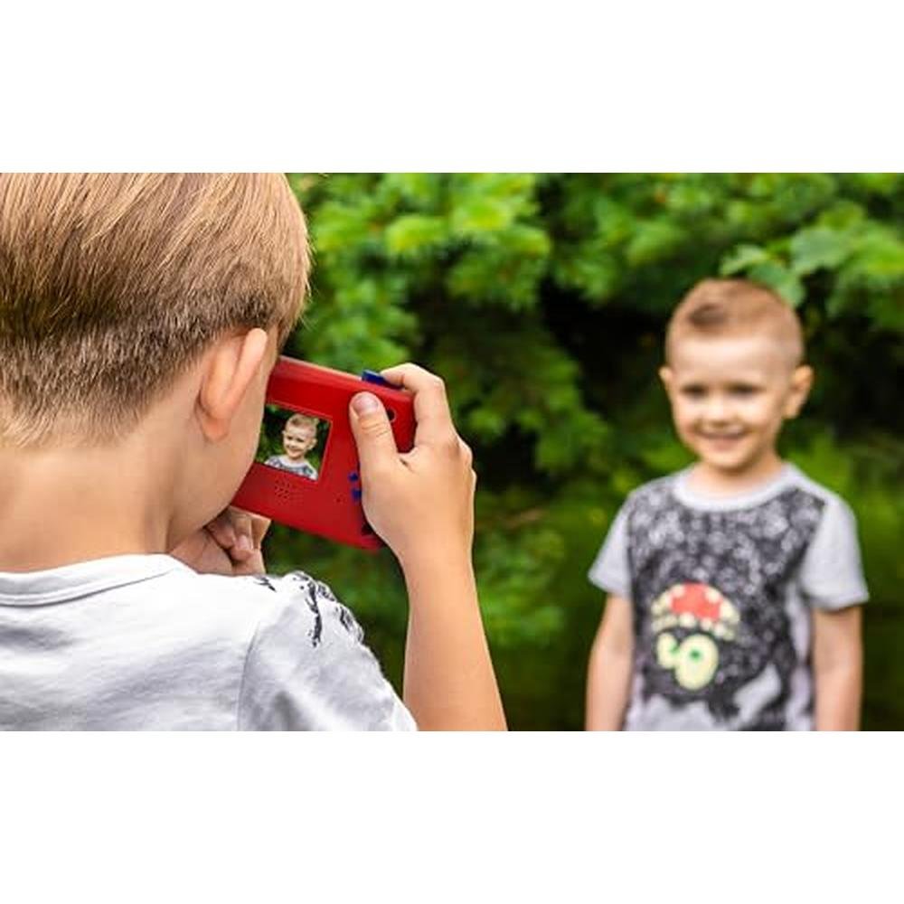 Kids Camera with SD Card: ekids Spidey and His Amazing – In Use