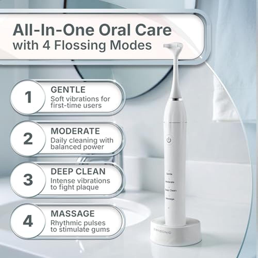 Densonic Electric Flosser Kit – In Use