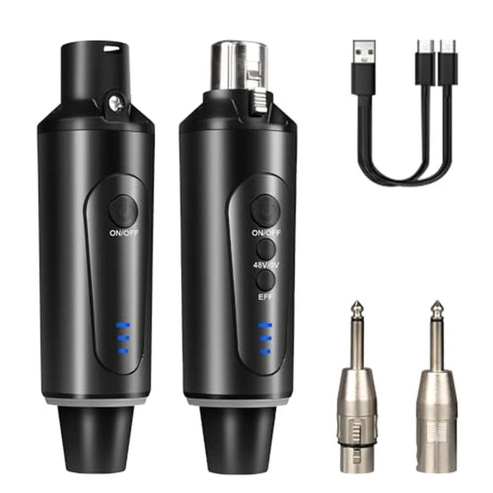 48V Depusheng S5 Wireless Microphone System – Front View