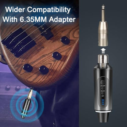 48V Depusheng S5 Wireless Microphone System – Side View