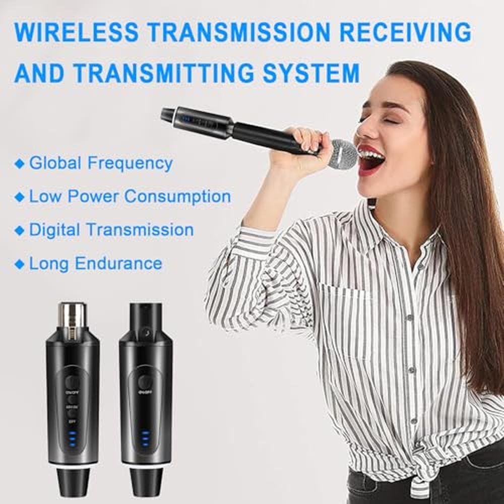 48V Depusheng S5 Wireless Microphone System – In Use