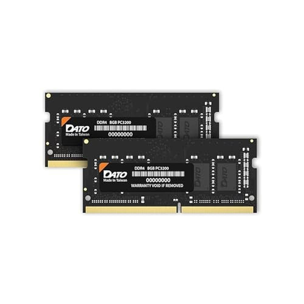 SODIMM Dato: DATO 16GB DDR4 3200MHz PC4-25600 CL22 1.2V – Front View