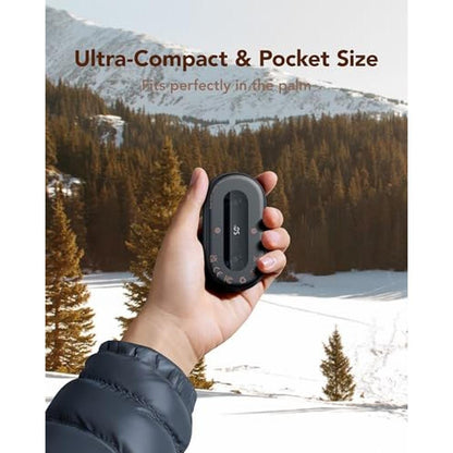 Hand Warmers: Rechargeable 2-Pack Magnetic Alloy Handwarmer – Side View