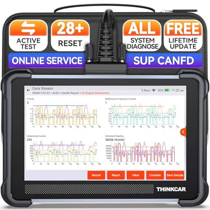 Tool Scanner: THINKCAR TK672 Bidirectional Scan Tool – Front View