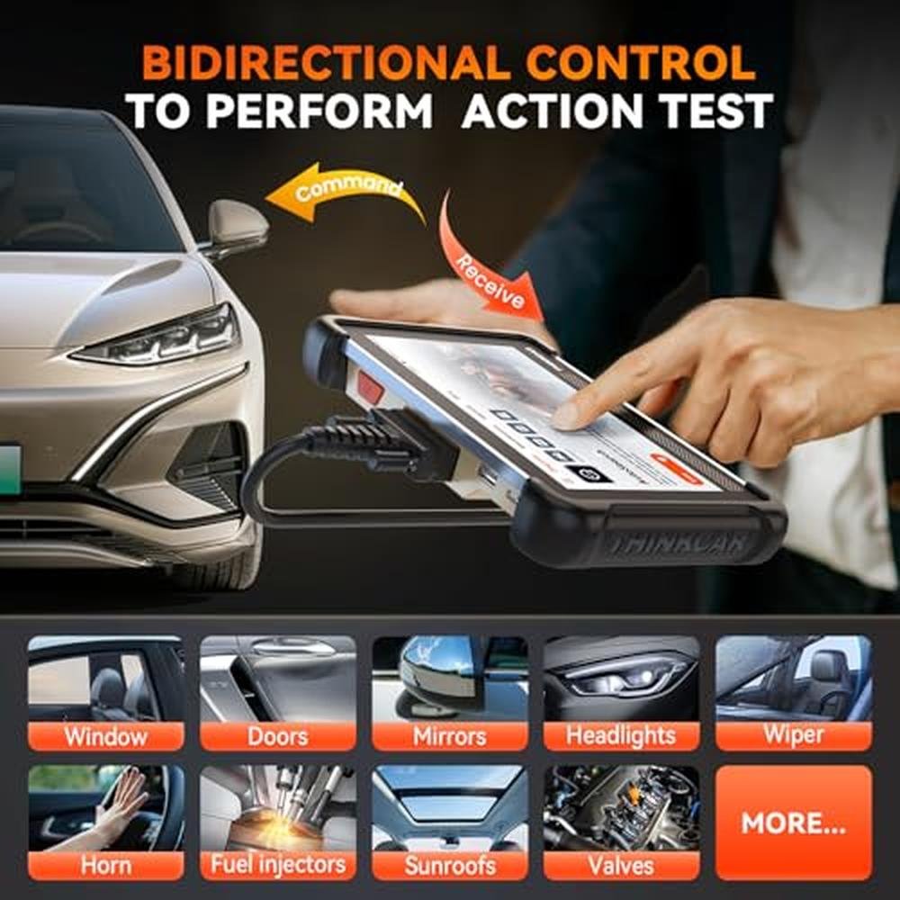 Tool Scanner: THINKCAR TK672 Bidirectional Scan Tool – Close-up Detail
