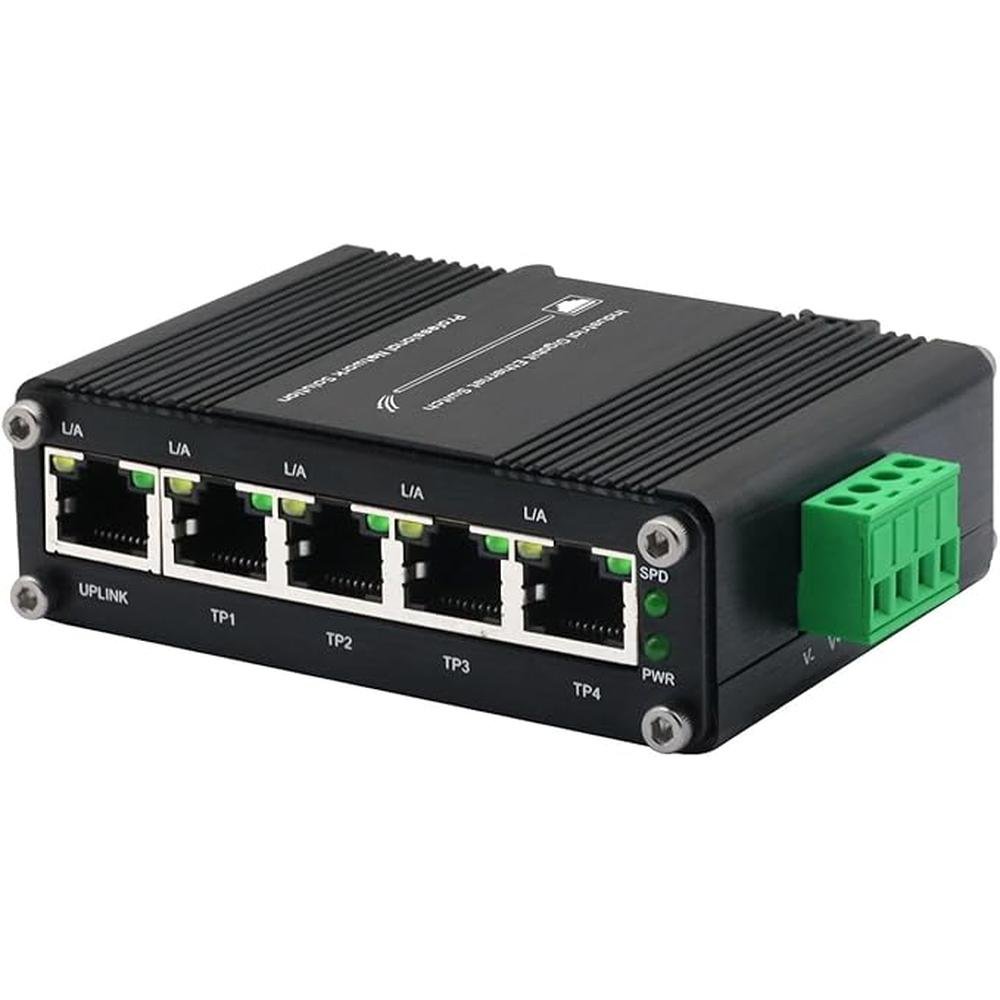 Mini 5-Port Gigabit Ethernet Switch – Front View