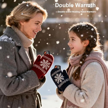 Hand Warmers: Rechargeable 2 Packs Double Sided Heating – Packaging