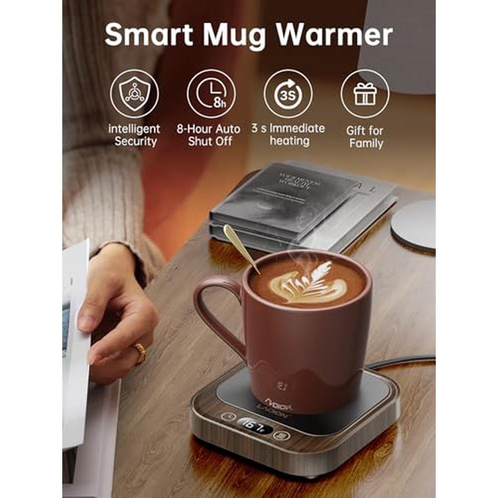 Warmer Coffee: LAOION 40W Mug Warmer – In Use
