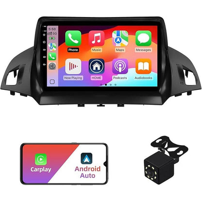 2+32G Android 12 Double Din Car Stereo for Ford Escape – Front View