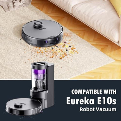 Brushes Packs: Eureka E10s Robot Vacuum Cleaner Replacement – Side View