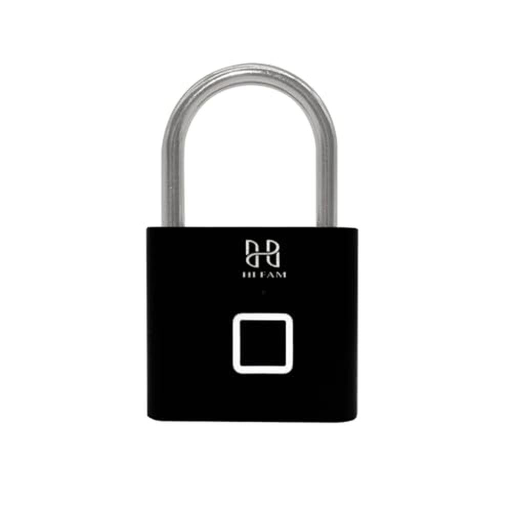 Premium Grade HIFAM Fingerprint Padlock – Front View