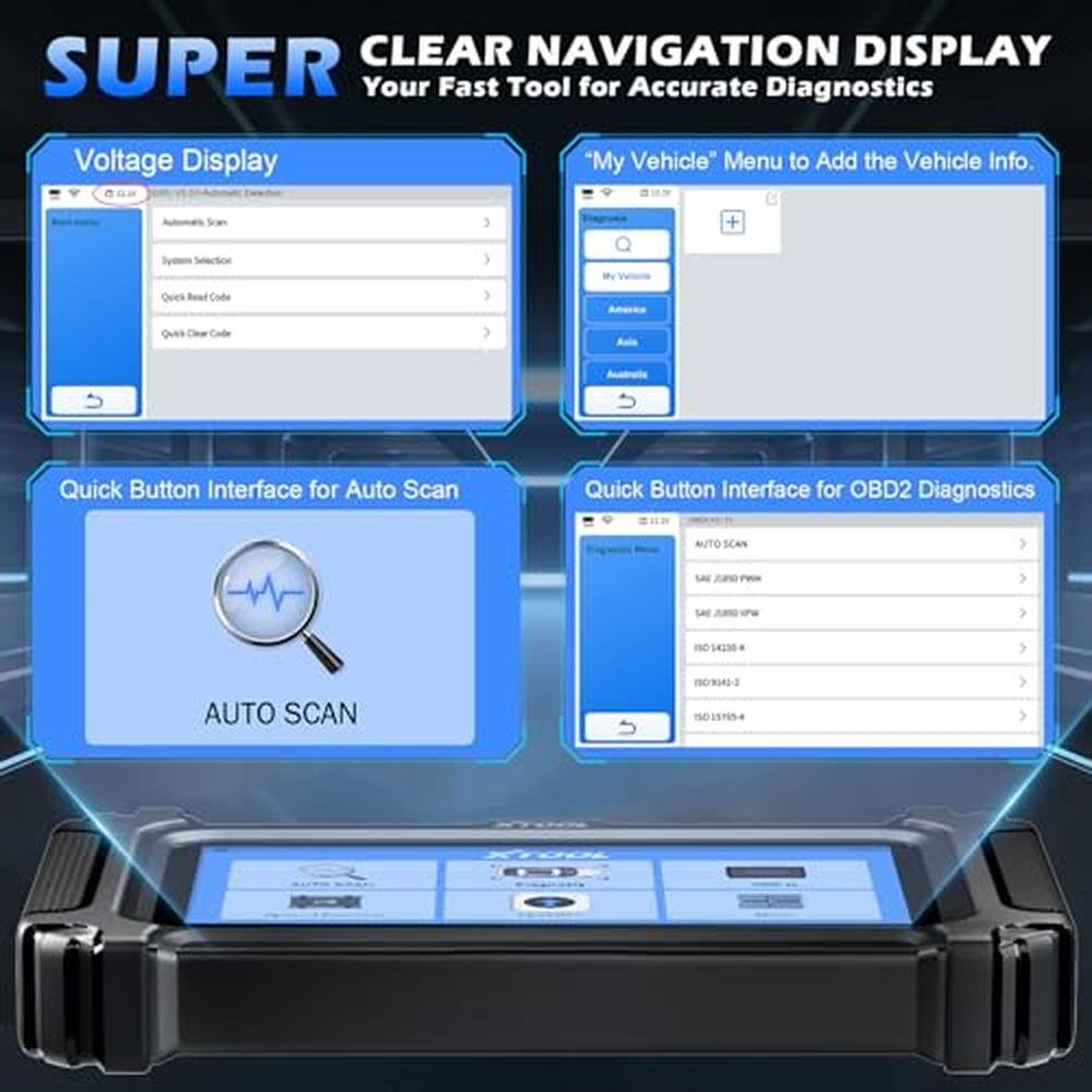 XTOOL D5 Car Code Reader and Reset Tool – In Use